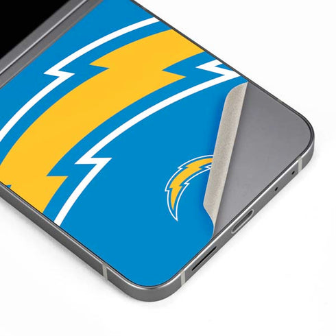 NFL Los Angeles Chargers Large Logo Galaxy Z Flip6 Skin
